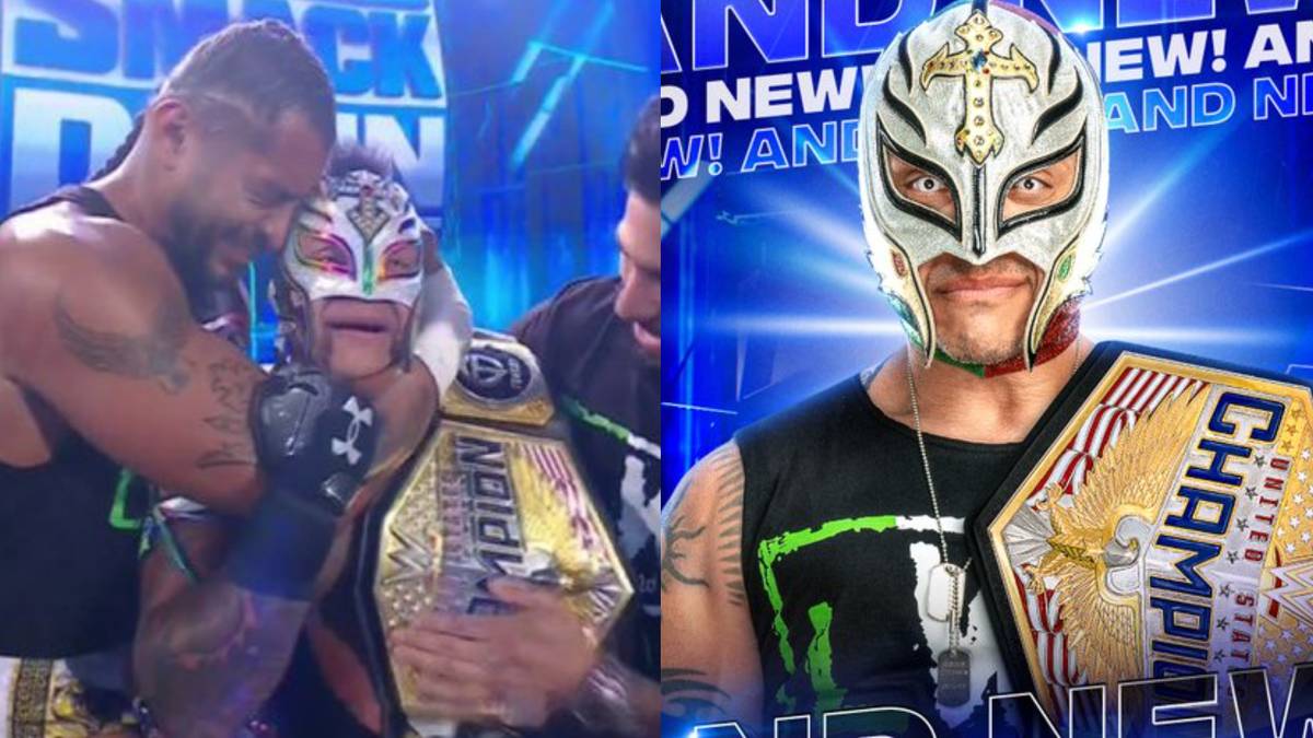 Rey Mysterio Dethrones Austin Theory for United States Championship