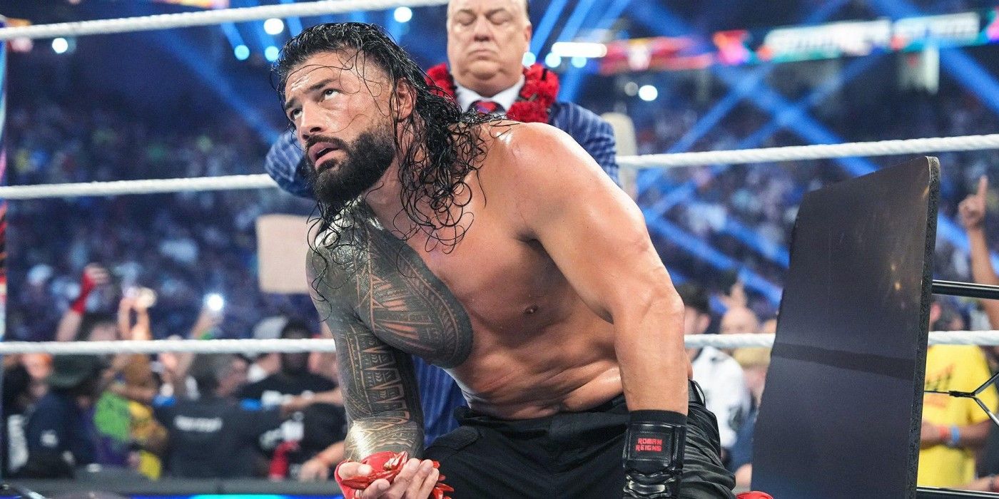 Roman Reigns Was Injured In His Tribal Combat Match With Jey Uso At SummerSlam