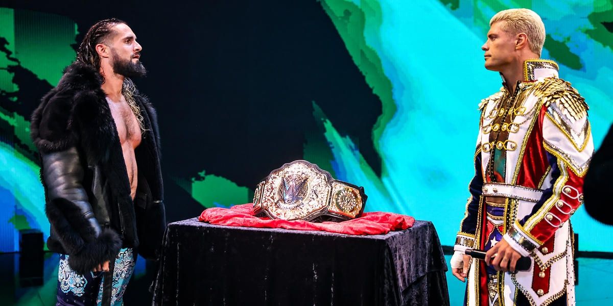 Seth Rollins v Cody Rhodes Raw May 8, 2023 Cropped