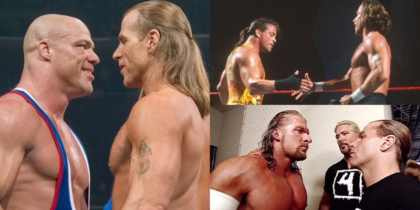 Shawn Michaels, Kurt Angle, Triple H, Rob Van Dam