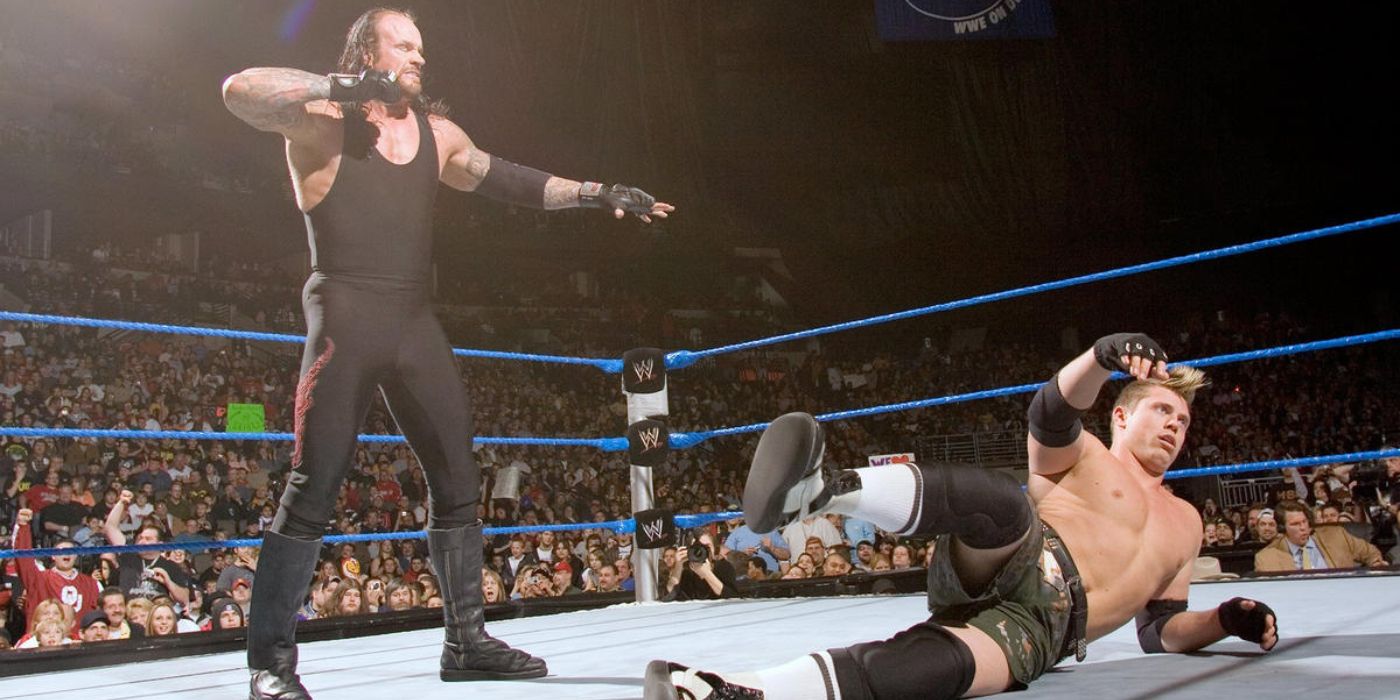 The Undertaker and The Miz in WWE