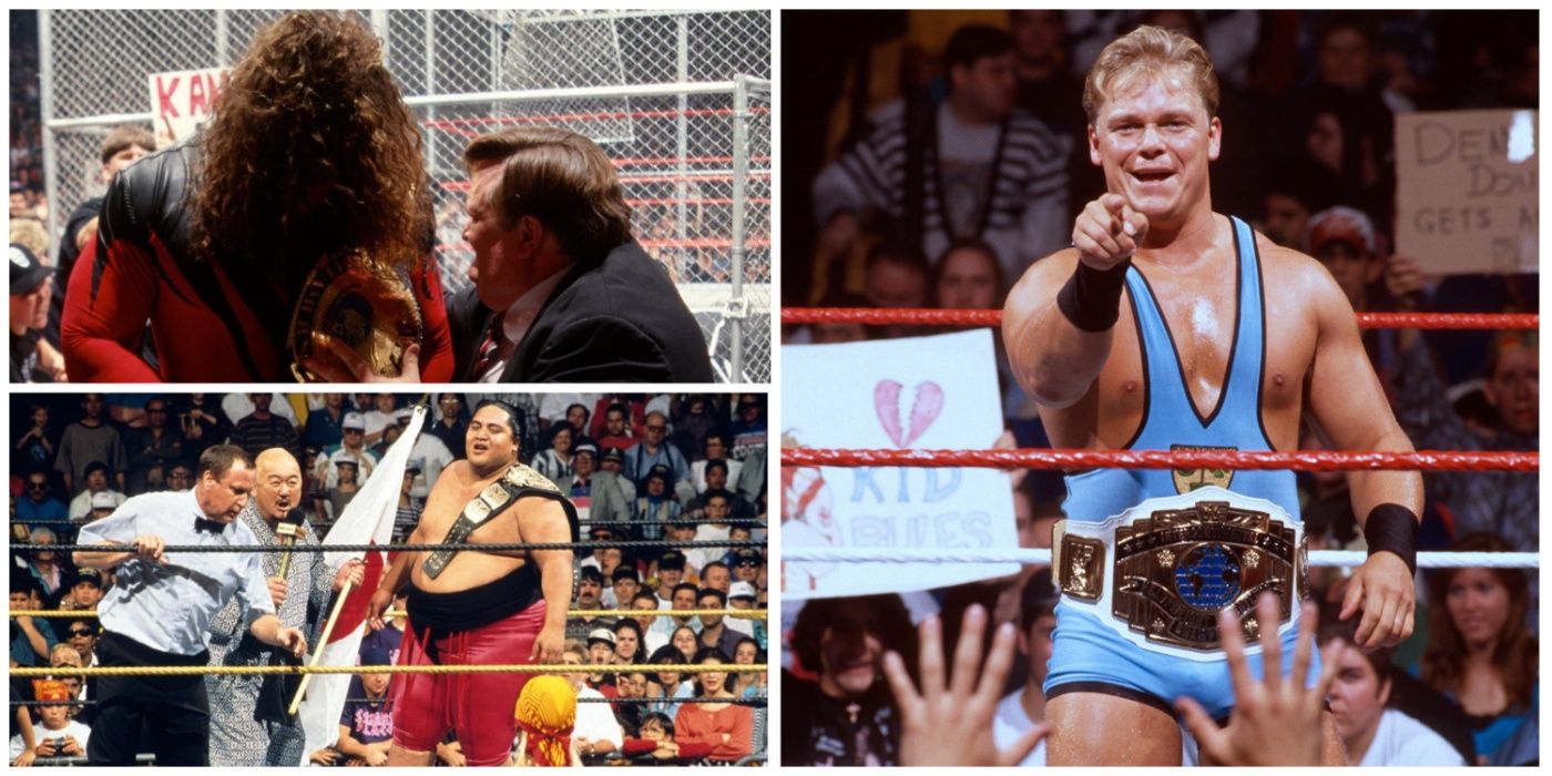 The Worst WWE Title Reign Every Year Of The 1990s