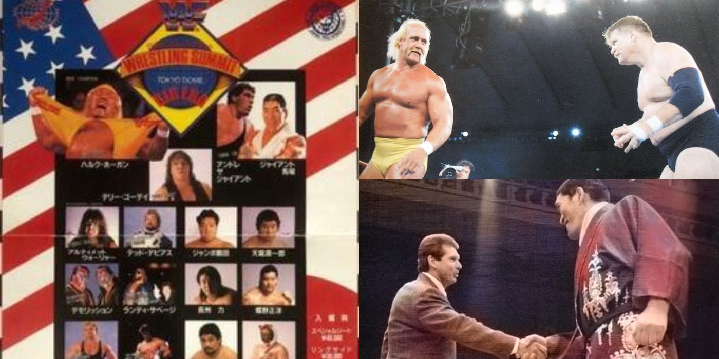 WWE AJPW NJPW Wrestling Summit 1990