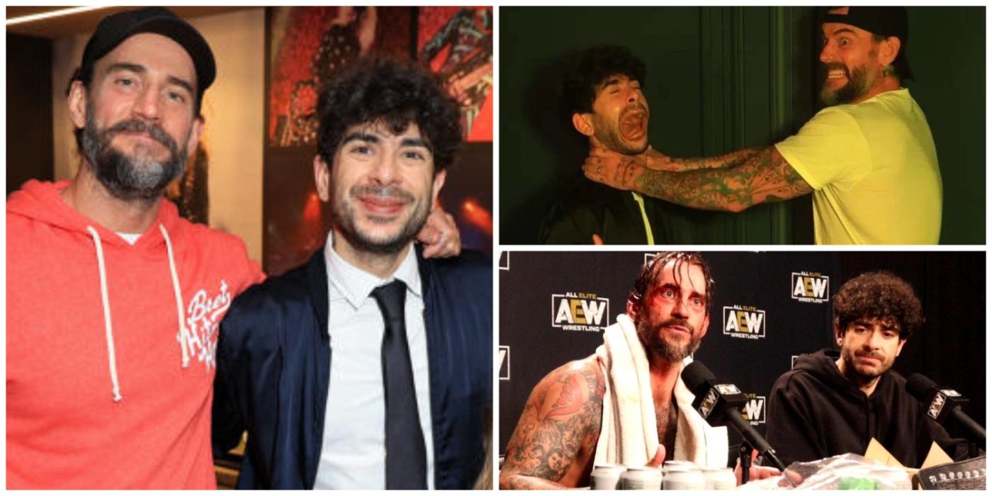 10 Things AEW Fans Should Know About CM Punk's Relationship With Tony Khan