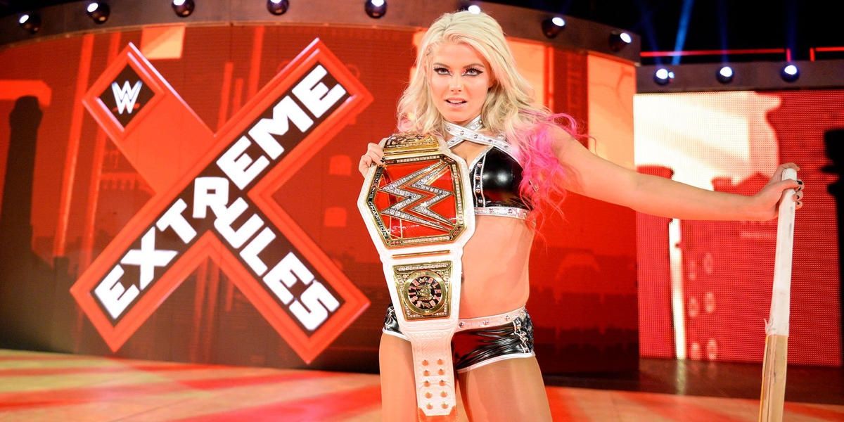 Alexa Bliss Raw Women's Champion 1st Reign Cropped