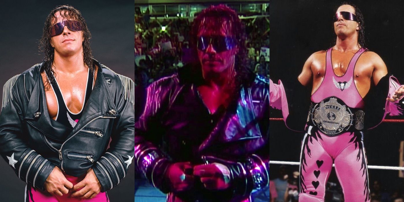 Bret Hart's 10 Best Entrance Attires (With Photos) Featured Image