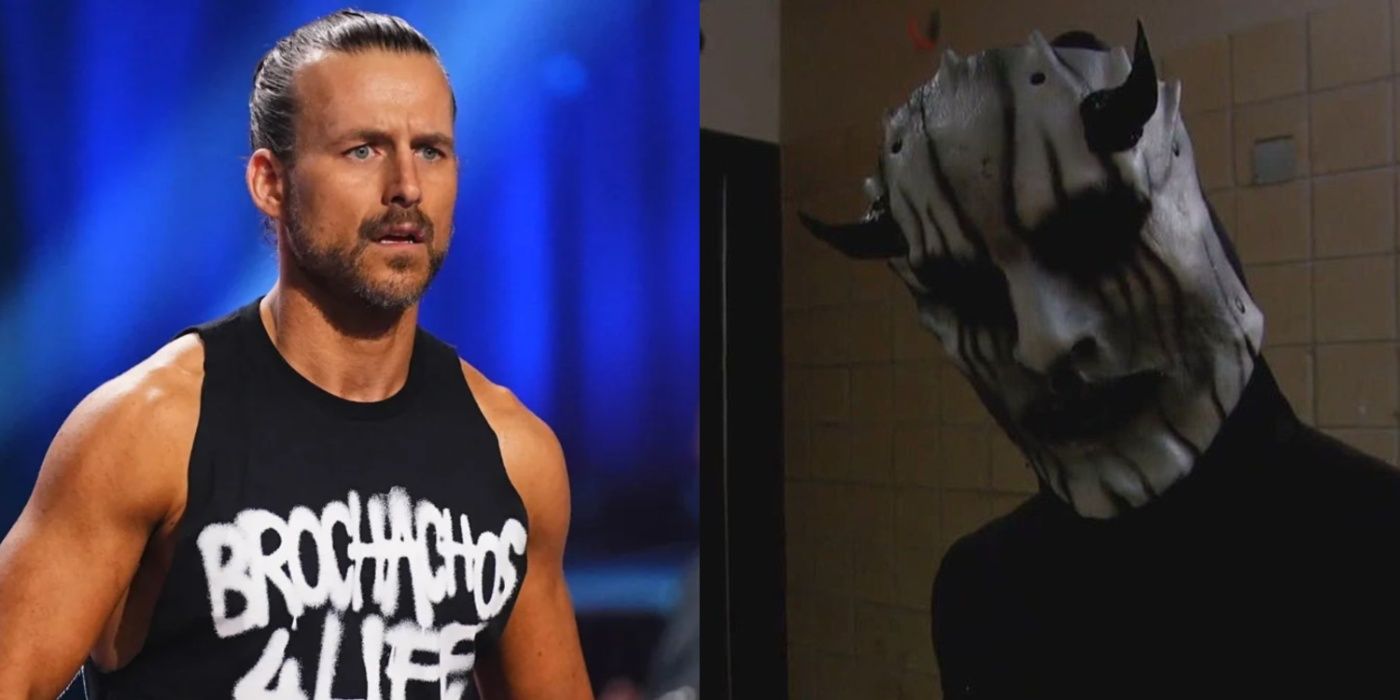 adam cole and aew dynamite's masked mystery attacker