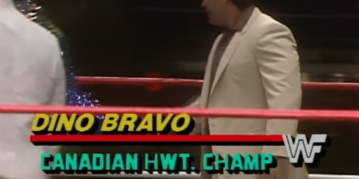 WWF Canadian Champion Dino Bravo