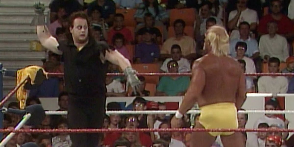 Undertaker vs. Hulk Hogan in a dark match