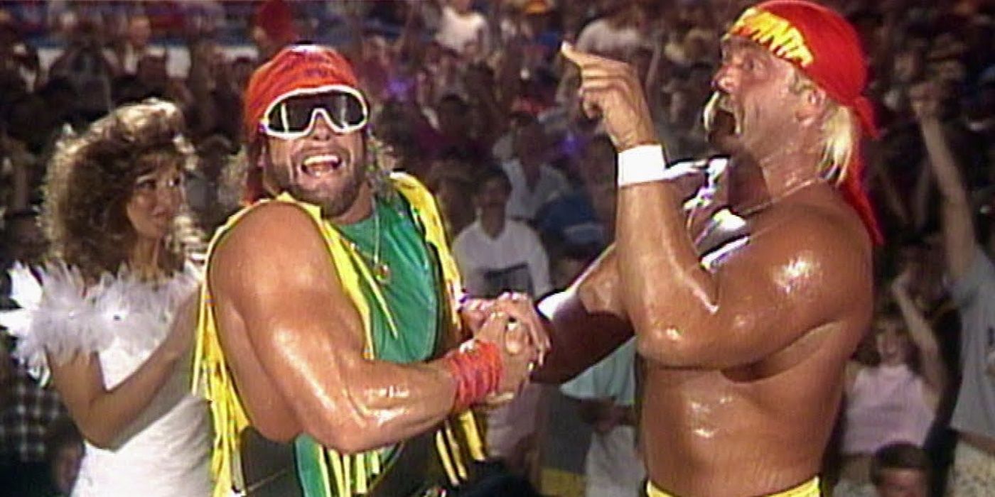 Mega Powers Handshake WWE