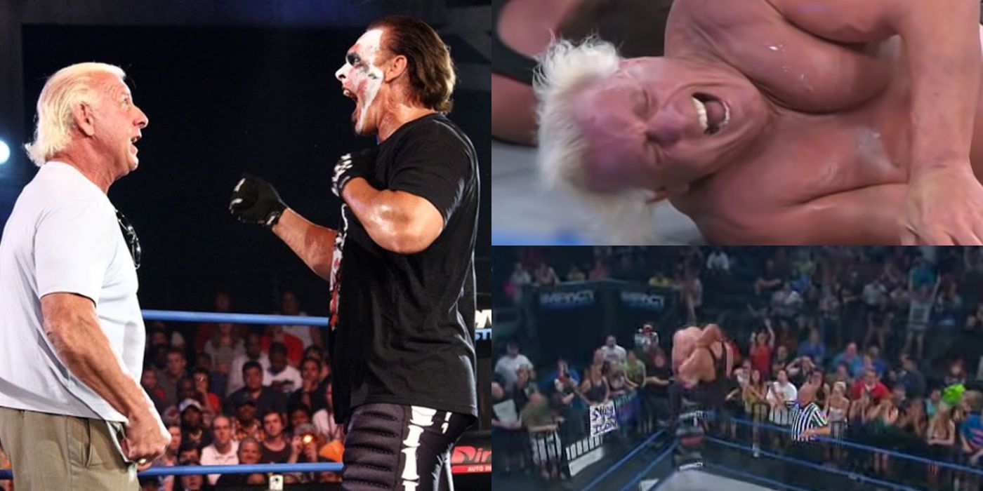 Ric Flair vs. Sting Impact Wrestling