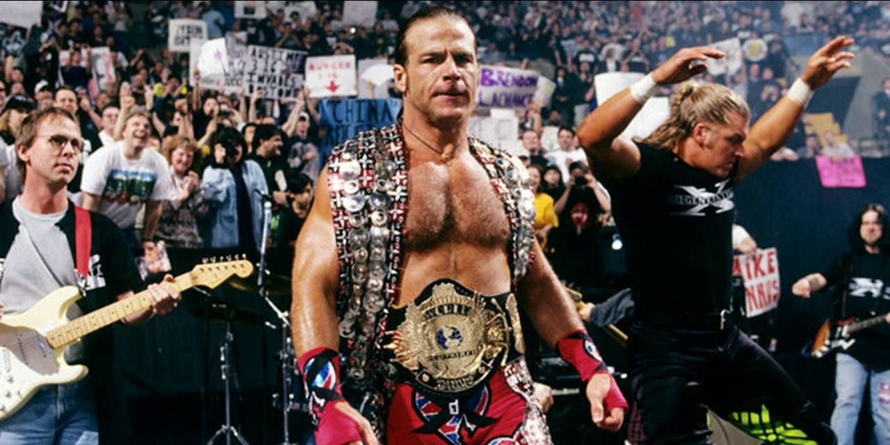 Shawn Michaels WWF Champion 1998 Cropped