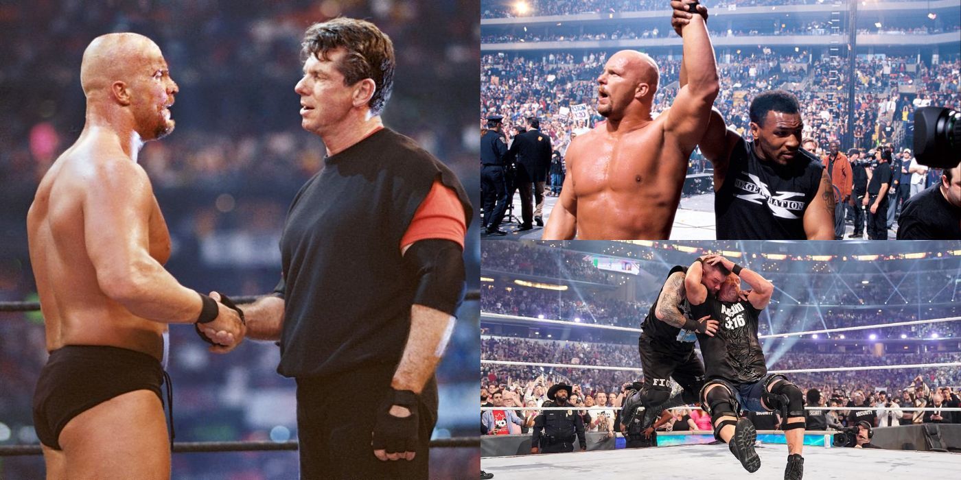 Steve Austin WWE Timeline In Photos