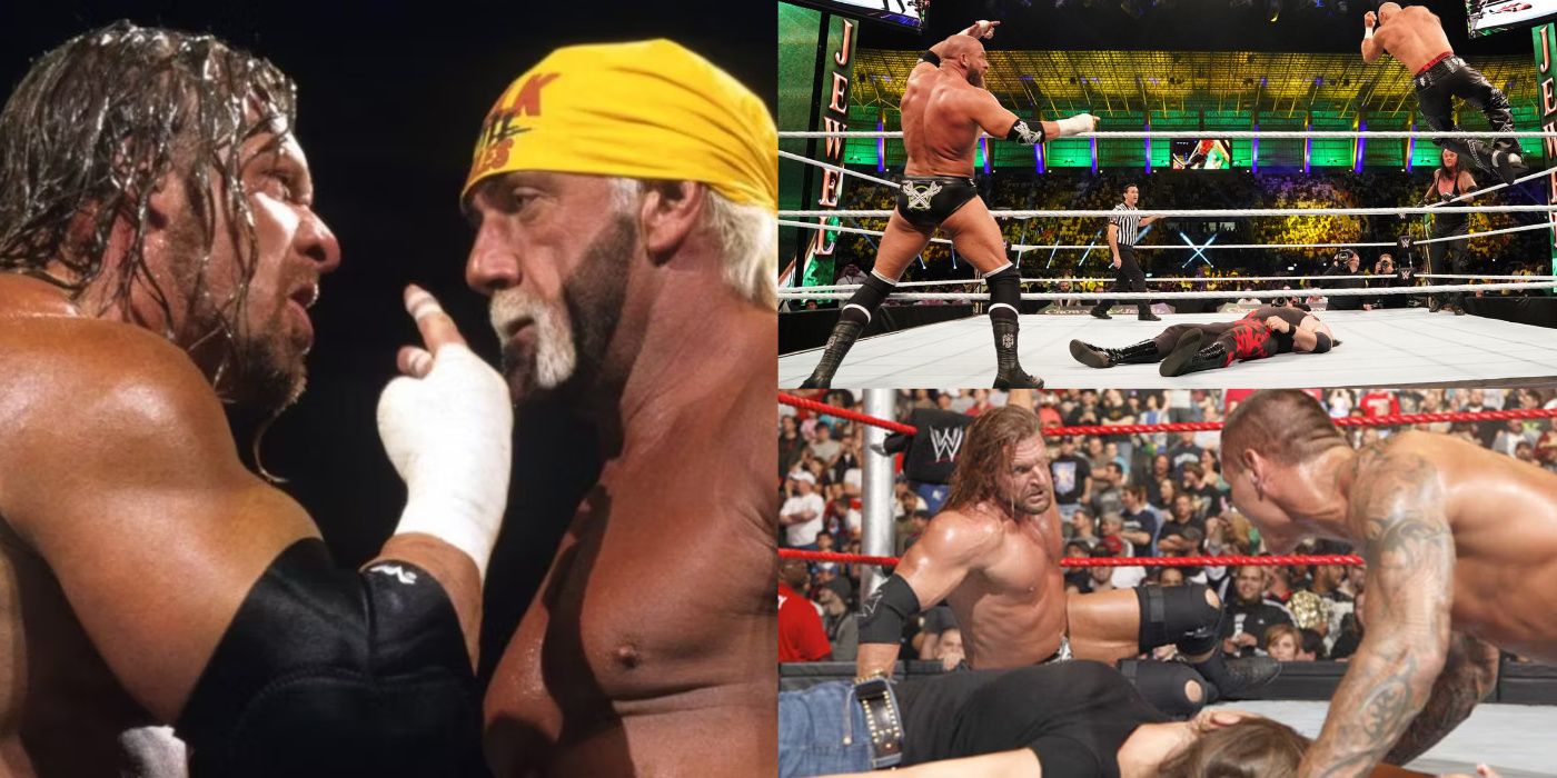 Triple H, Hulk Hogan, Shawn Michaels, Randy Orton