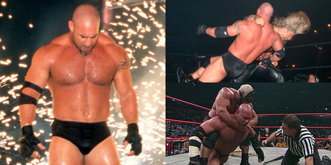 Wrestlers Defeating Goldberg