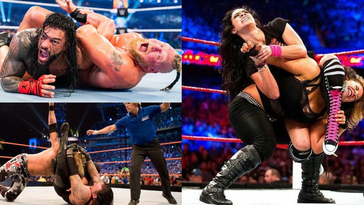 5 Wrestling Submission Moves That Would Actually Hurt (& 5 That Are Too ...