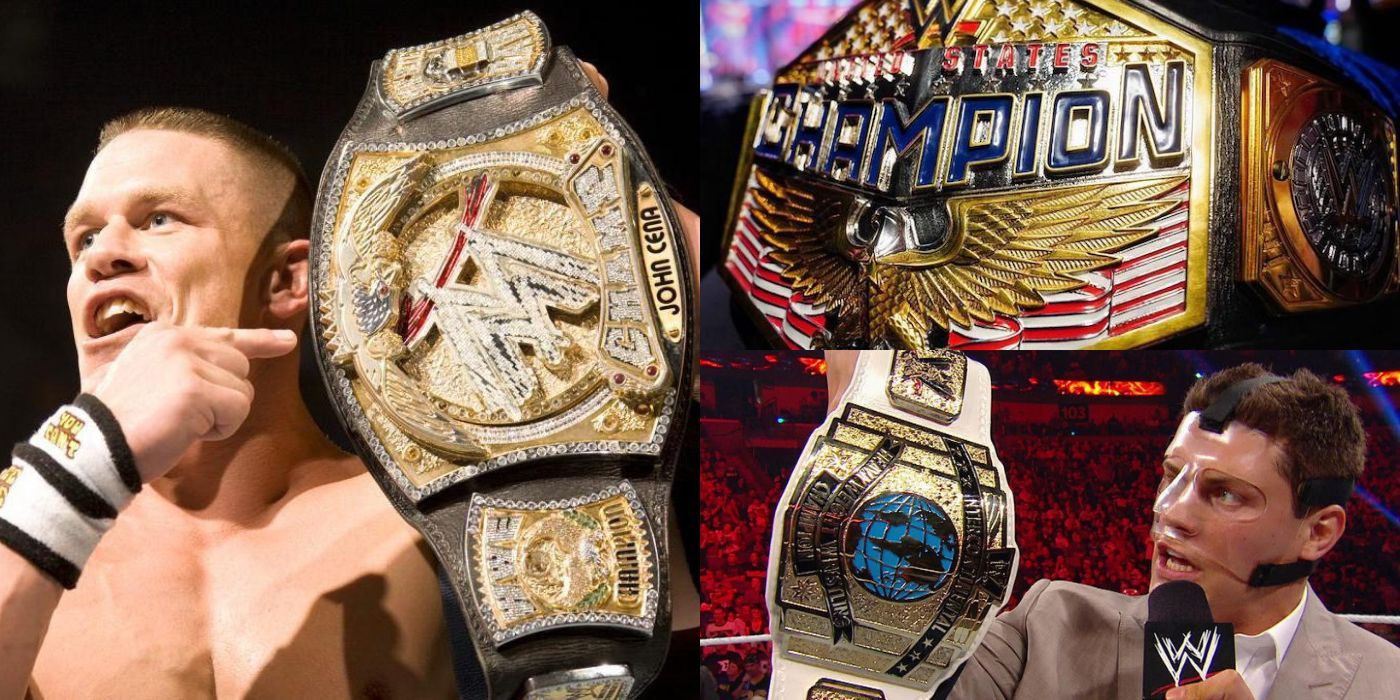 WWE Title Upgrades And Downgrades