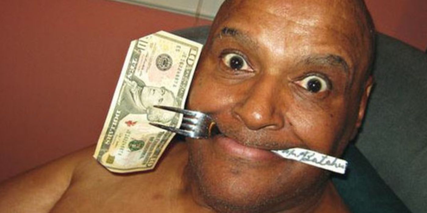Abdullah The Butcher with a fork