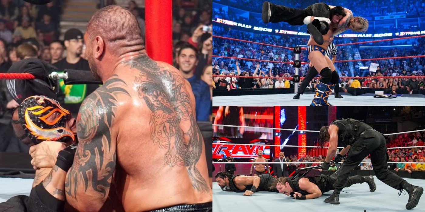 Batista, Seth Rollins, CM Punk