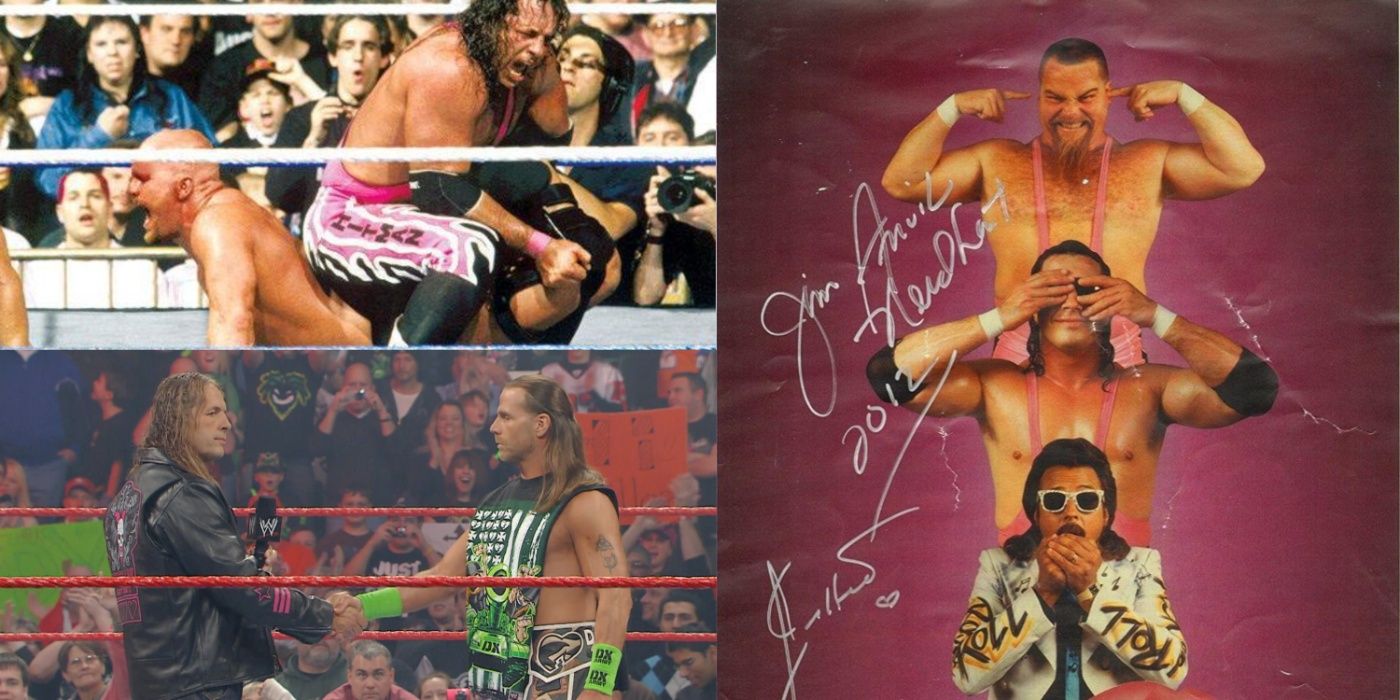 Bret Hart's Complete Timeline In WWE, Told In Photos