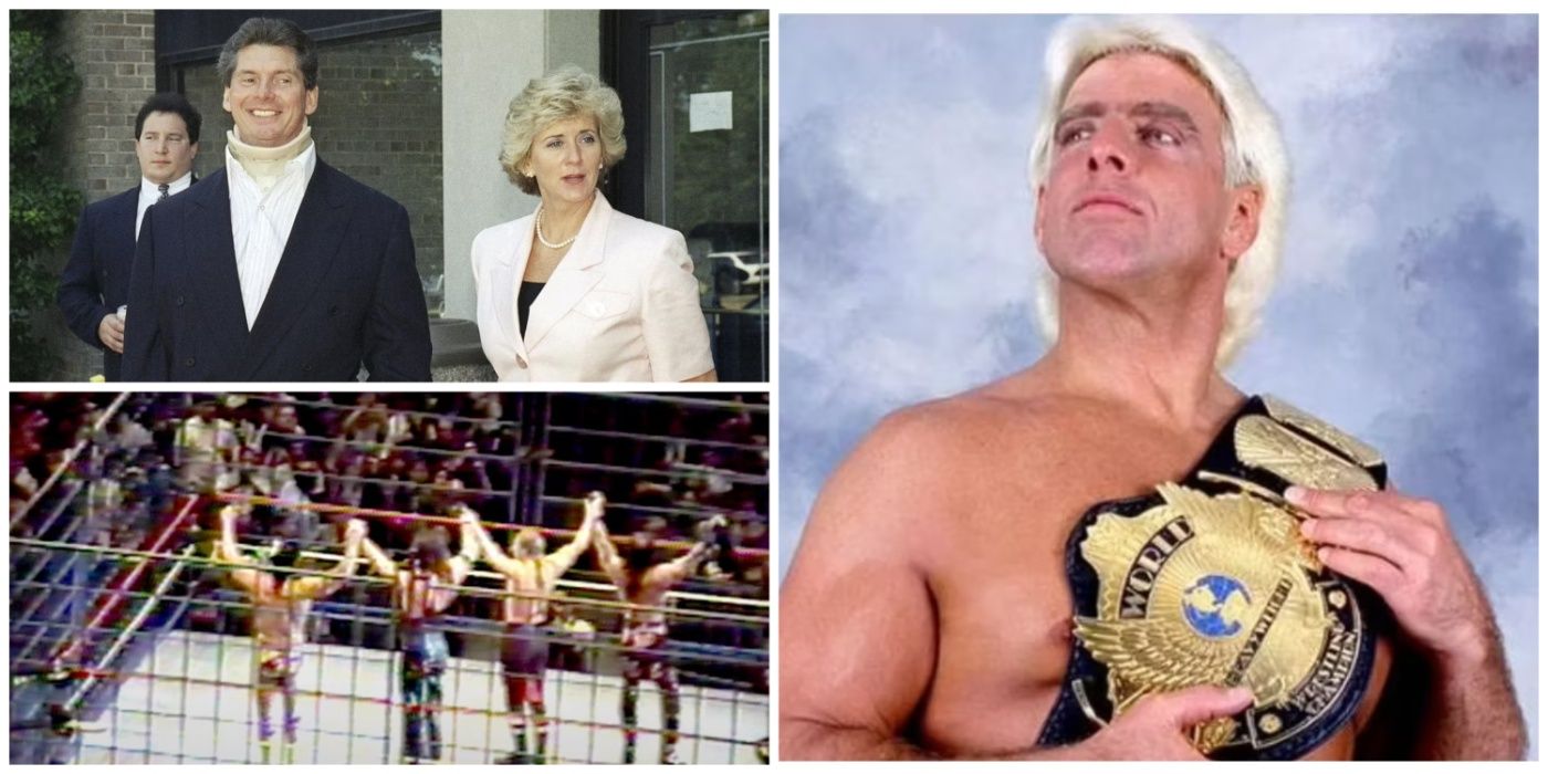 Vince-Linda-McMahon-Curtain-Call-Ric-Flai-WWE-Championship