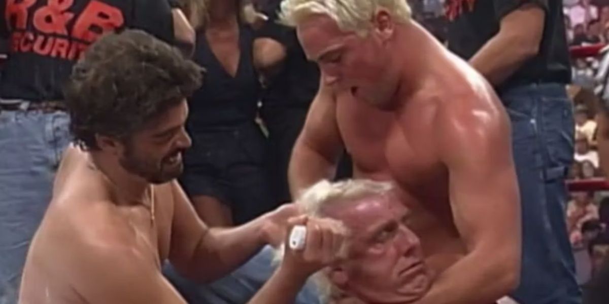 Vince Russo And David Flair Vs Ric Flair