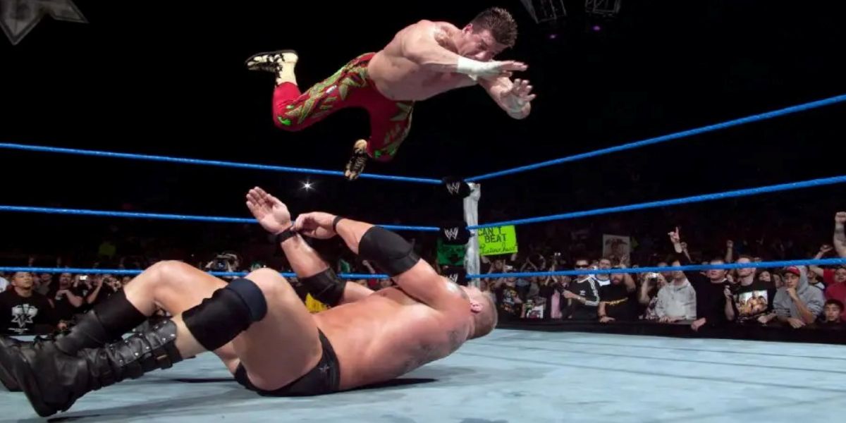 Eddie-Guerrero-Frog-Splash-Brock-Lesnar-No-Way-Out-2004