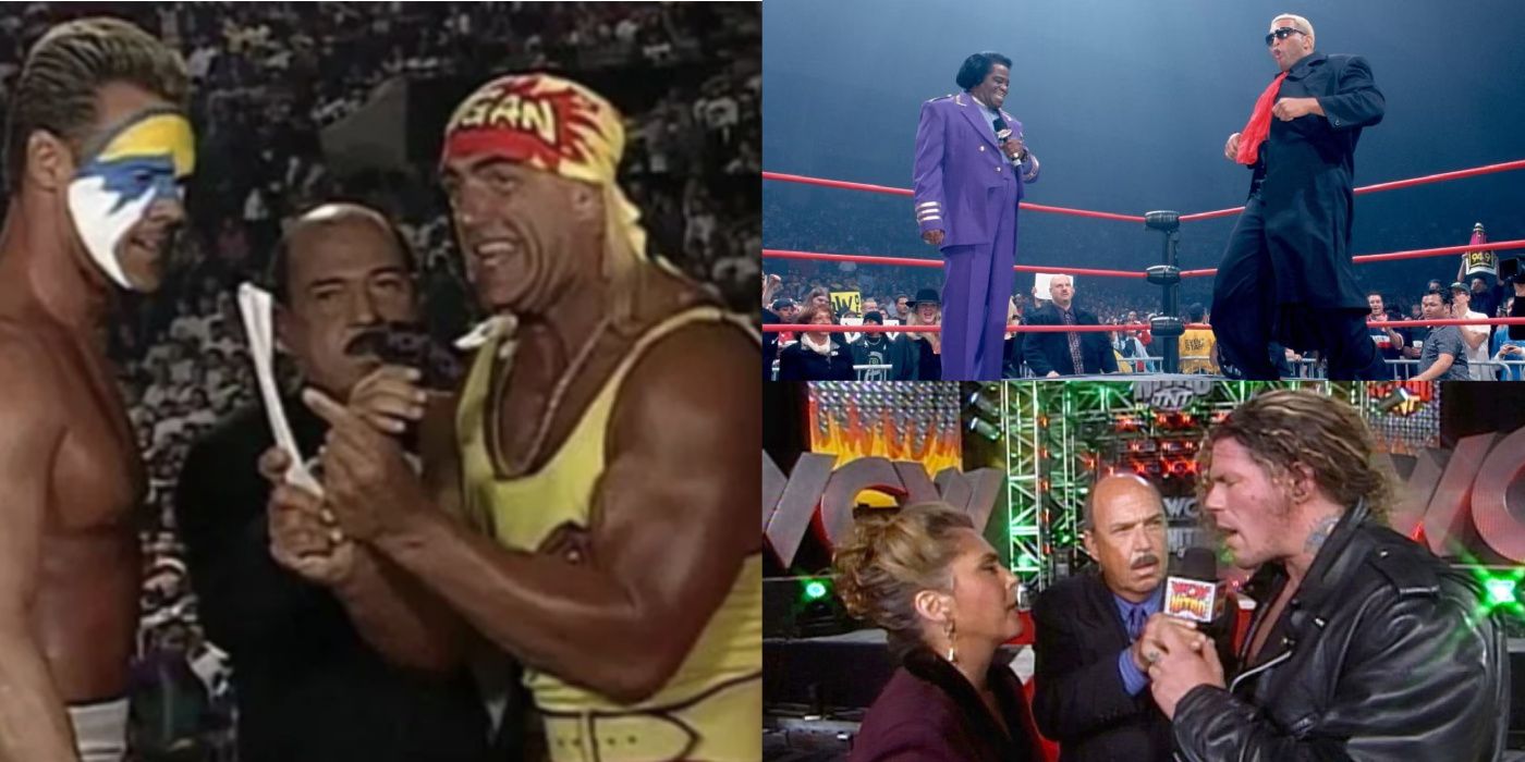 Hulk Hogan, Raven, Ernest Miller, James Brown