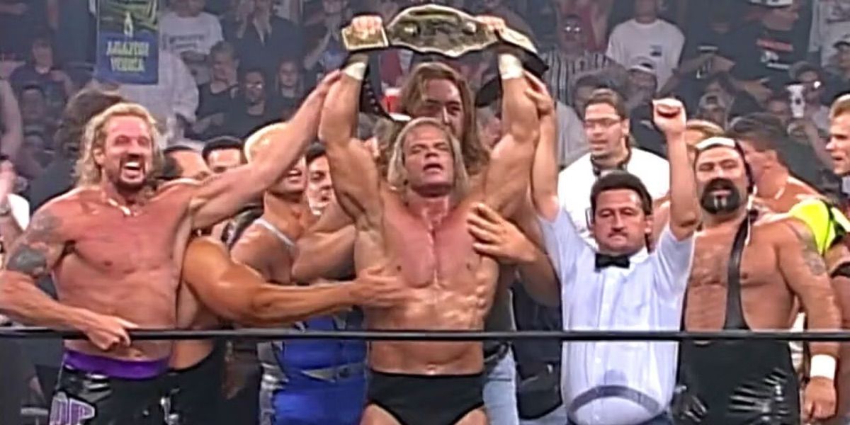Lex Luger Wins WCW Championship