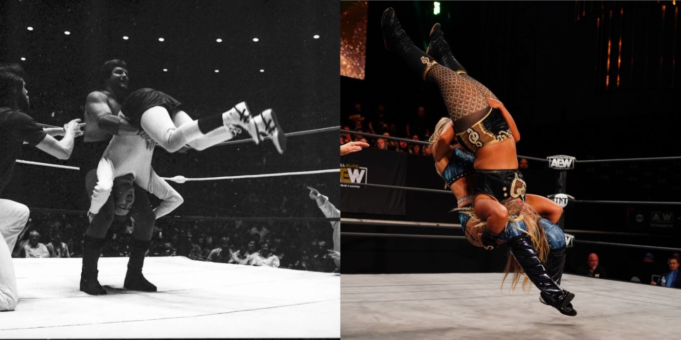 evolution of finishing moves in wrestling