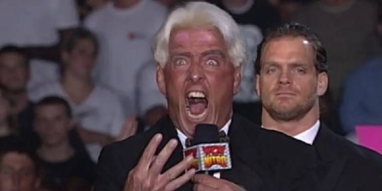 Fake Ric Flair Ric Flair's Heart Attack On WCW Nitro