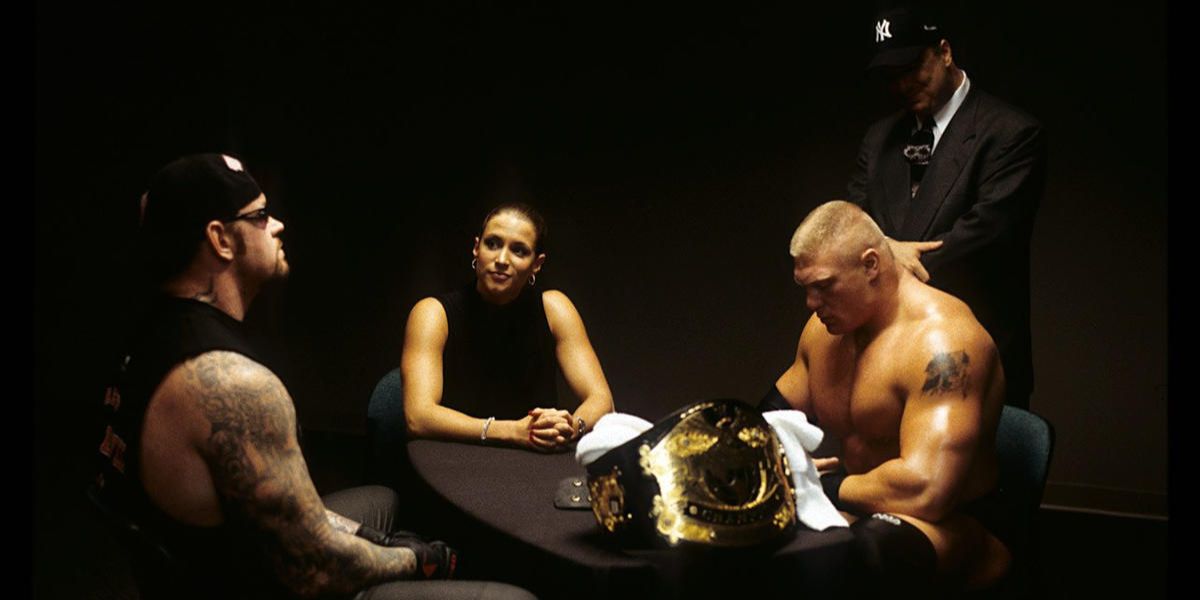Stephanie McMahon The Undertaker Brock Lesnar
