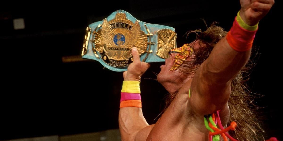 The Ultimate Warrior WWE Champion Cropped