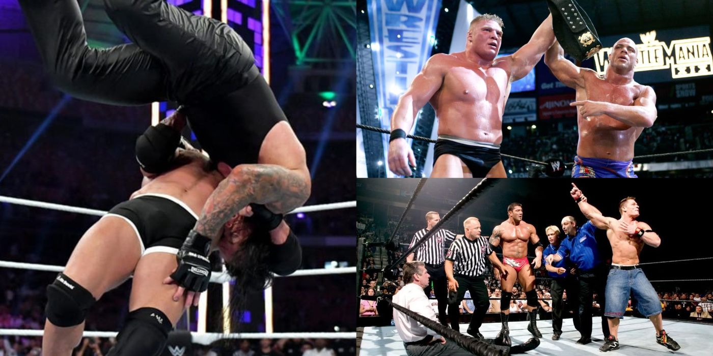 The Undertaker, Goldberg, Brock Lesnar, John Cena, Batista