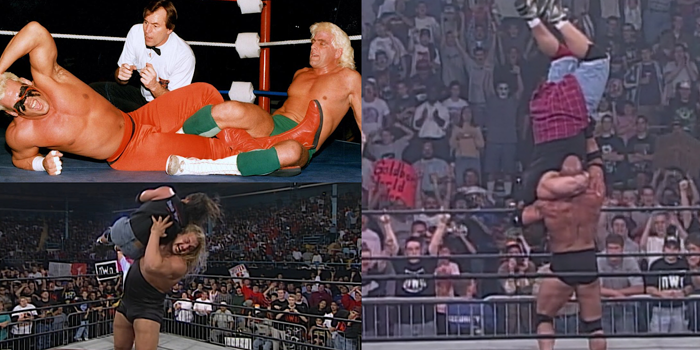 The Best WCW Finisher Every Year Of The 1990s Featured Image