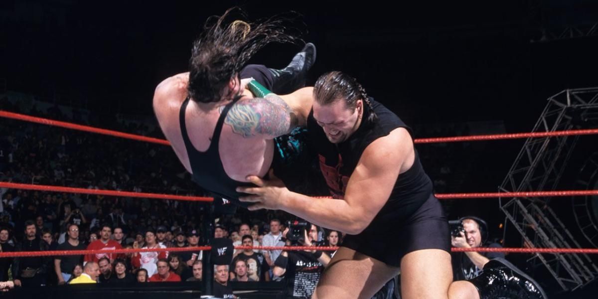 Big Show v Mideon, Big Boss Man, Viscera & Albert Survivor Series 1999 Cropped