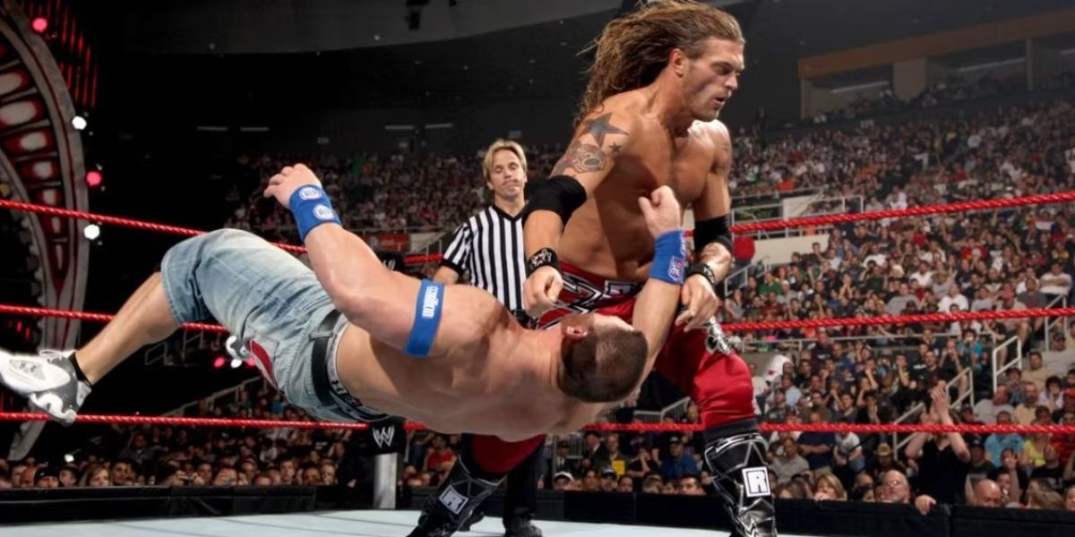 Edge v Cena Backlash 2009 Circumcised (1)