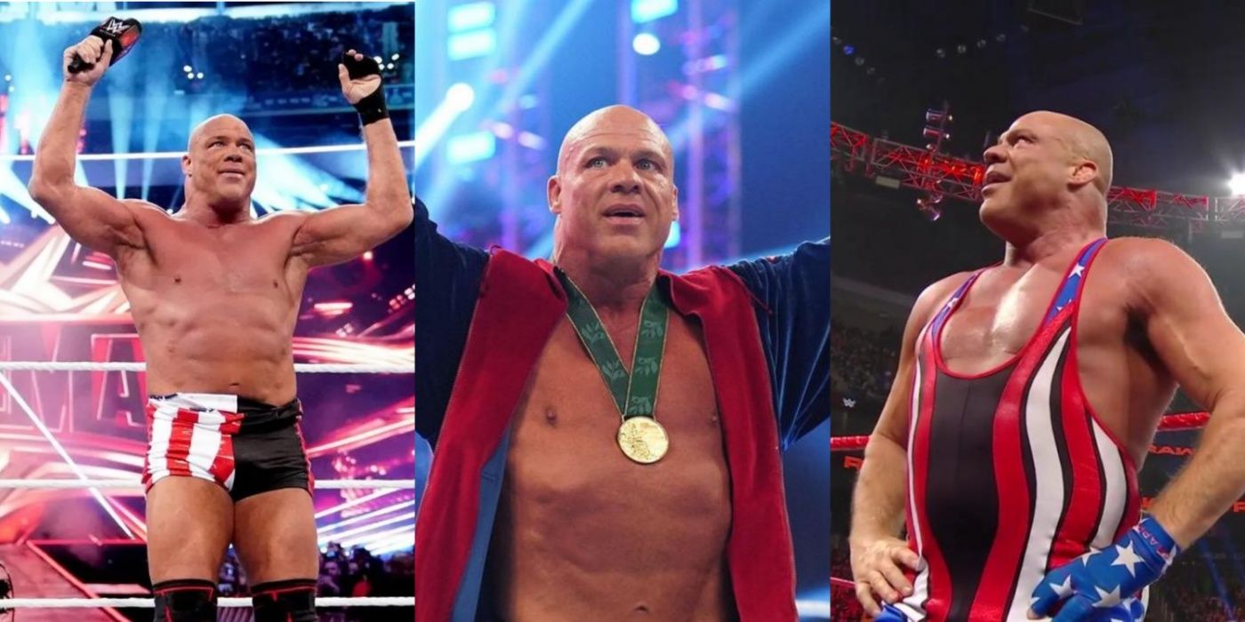 kurt angle picture collage
