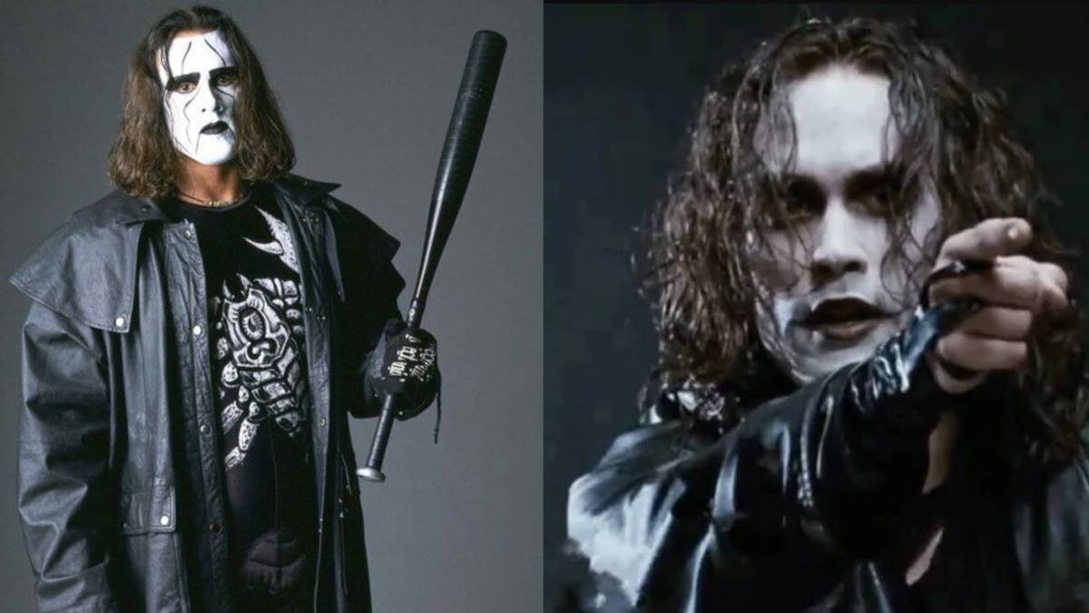 Crow" Sting: How A Comic Book Movie Changed The WCW Legend's Career Forever Crow" Sting: How A Comic Book Movie Changed The WCW Legend's Career Forever