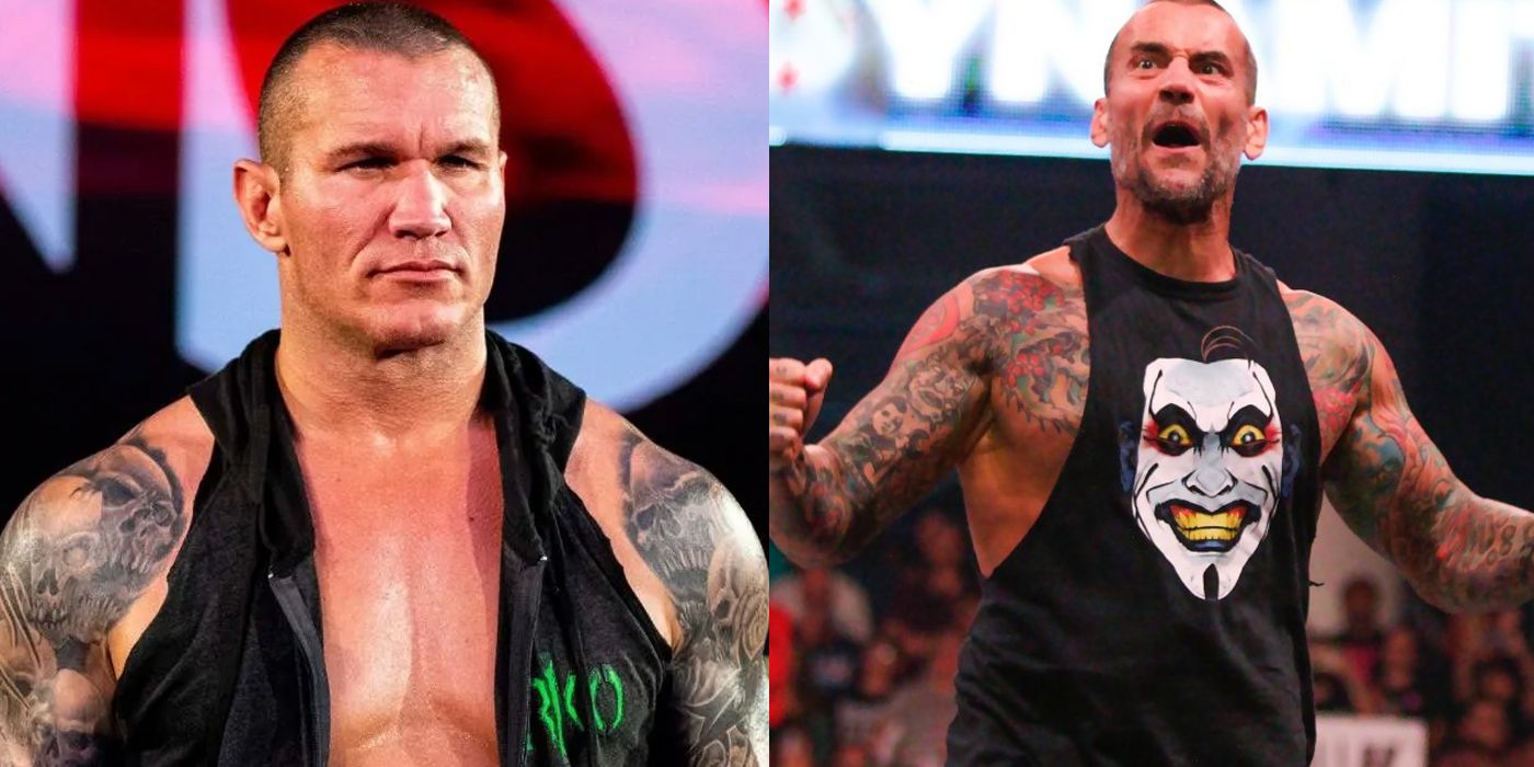 Randy Orton CM Punk WWE