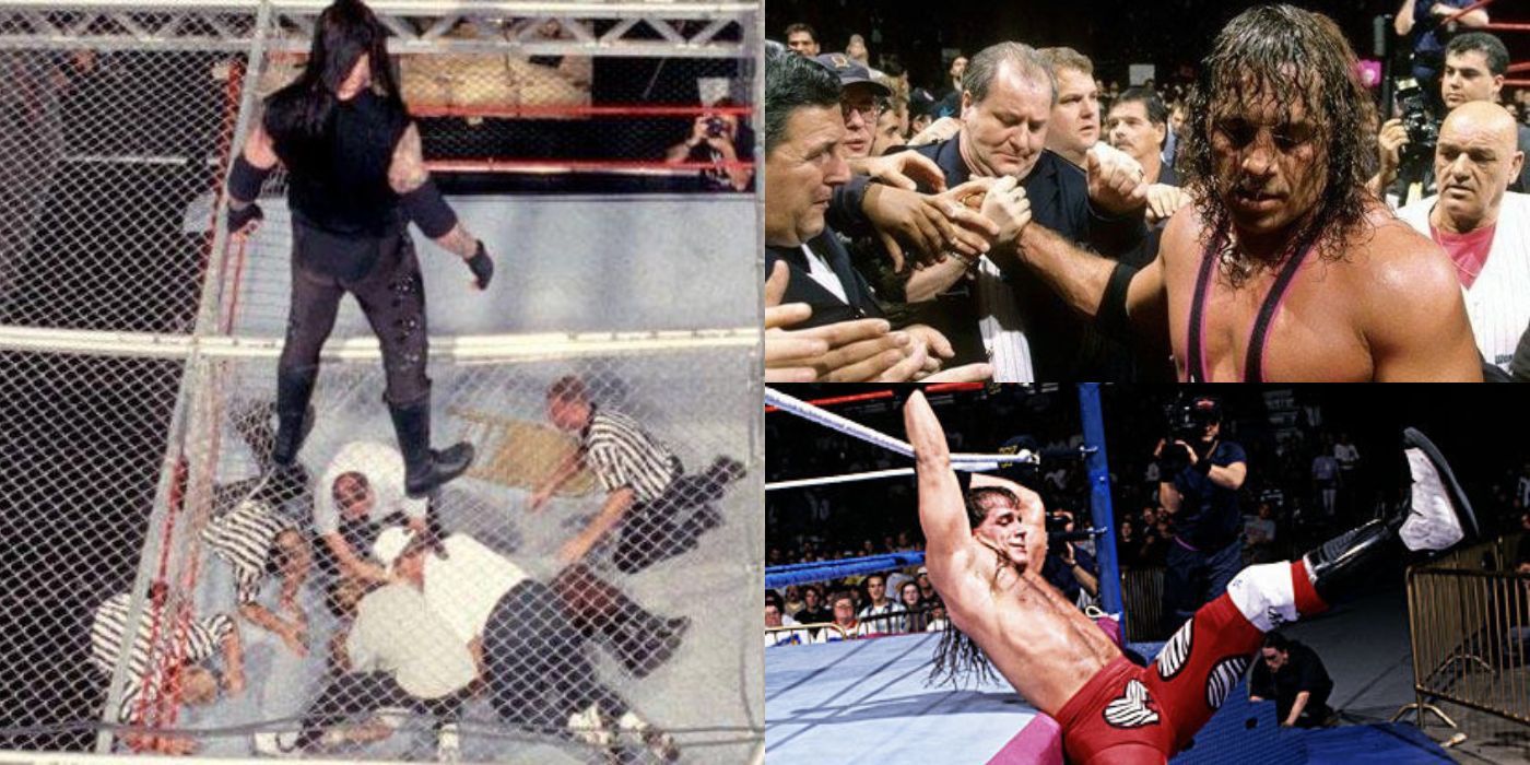 The Most Shocking WWE Moment Every Year Of The 1990s Featured Image