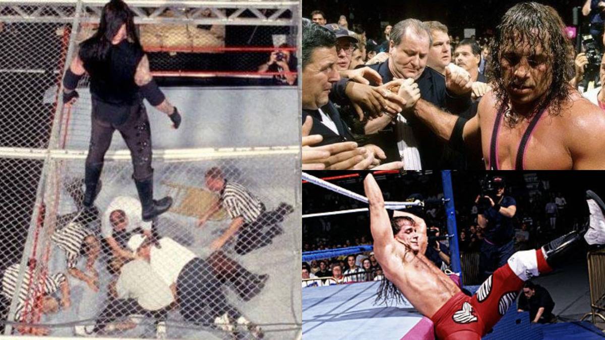 Wwe Roster 1990 The Most Shocking WWE Moment Every Year Of The 1990s
