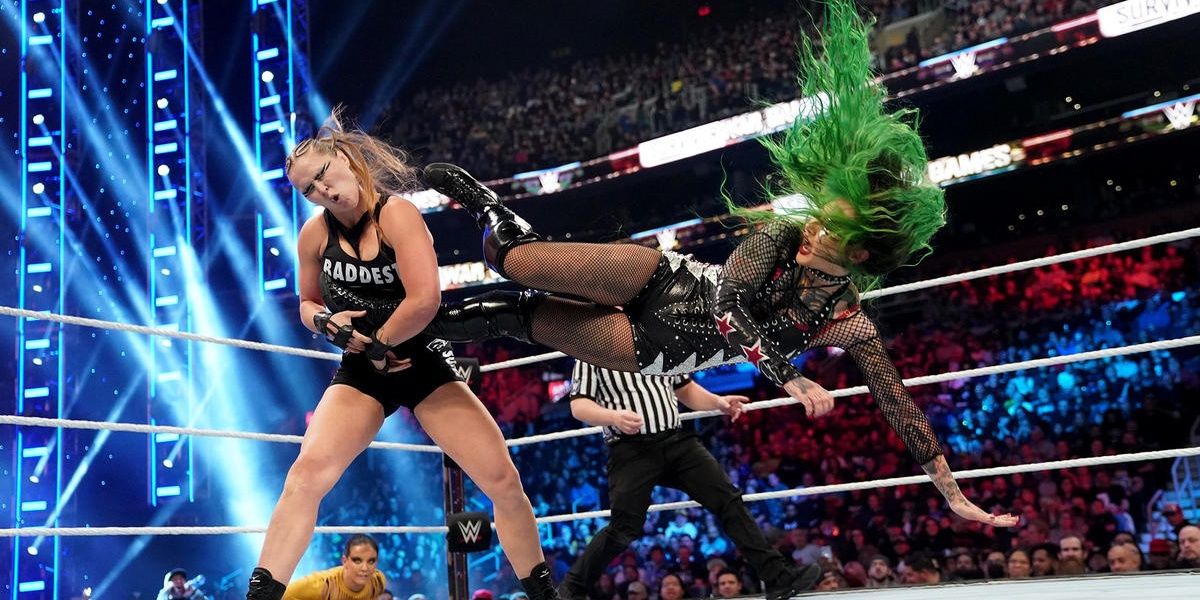 Shotzi v Ronda Rousey Survivor Series 2022 Cropped