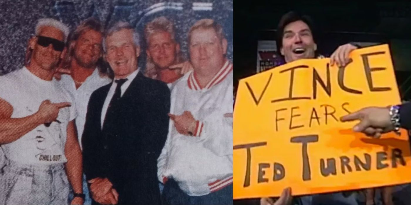 Ted Turner Eric Bischoff WCW Talent