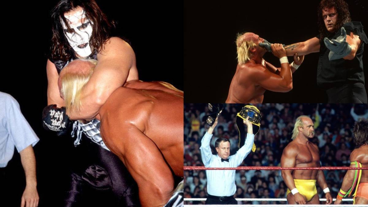 The First 10 WWE & WCW Wrestlers To Defeat Hulk Hogan By Pin Or ...