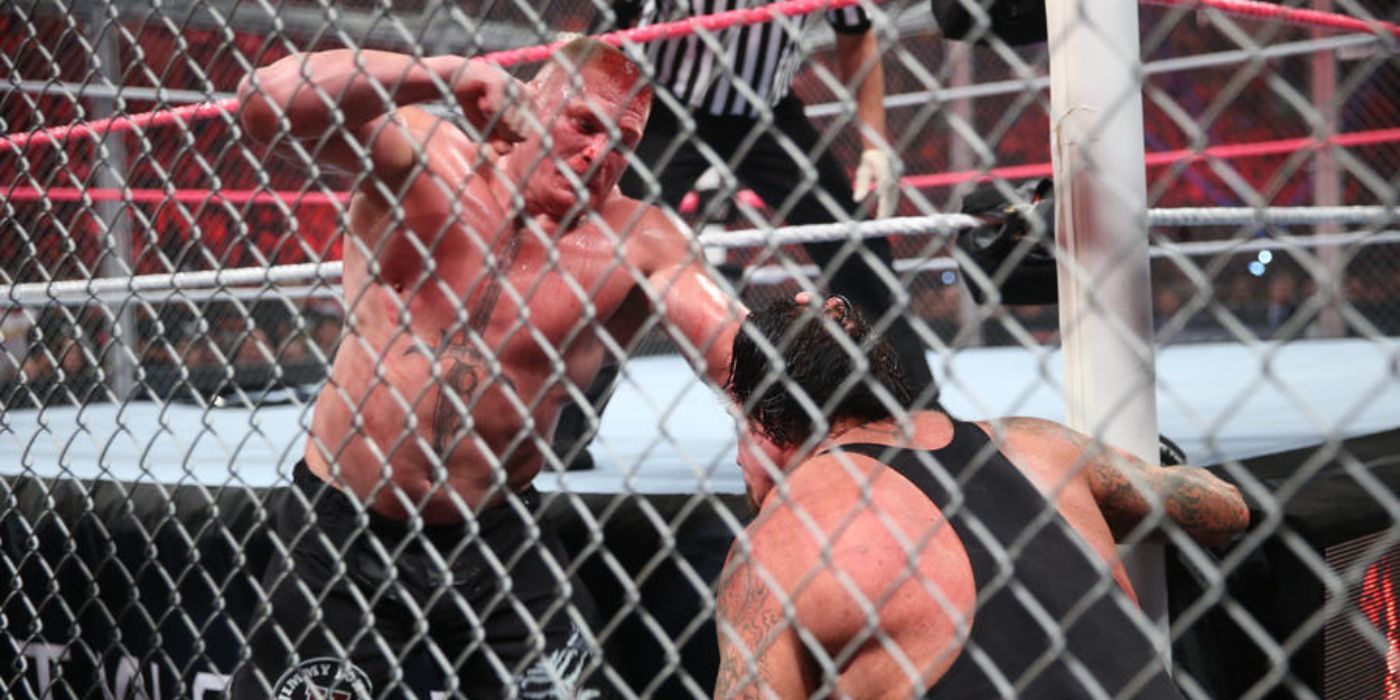 Brock Lesnar vs The Undertaker WWE Hell In A Cell 2015