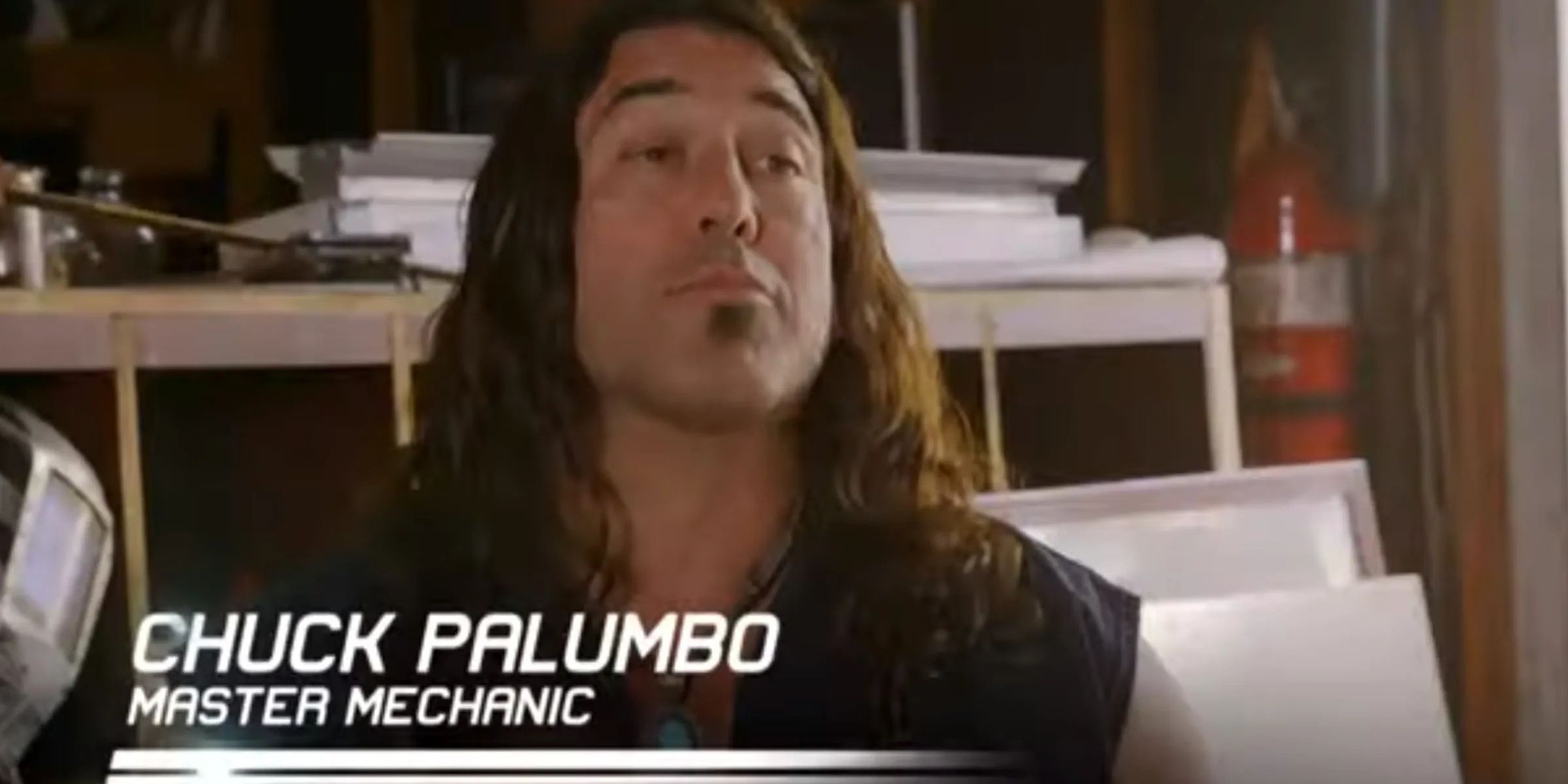 Chuck Palumbo is currently being cut down