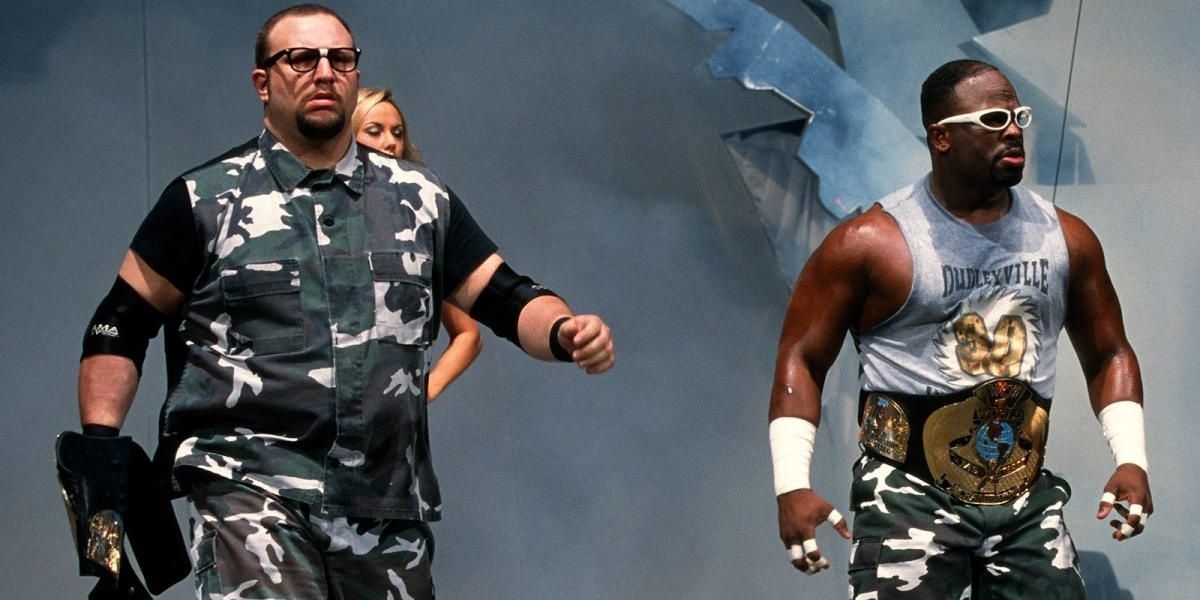 Dudley Boyz WCW Tag Team Champions Cropped