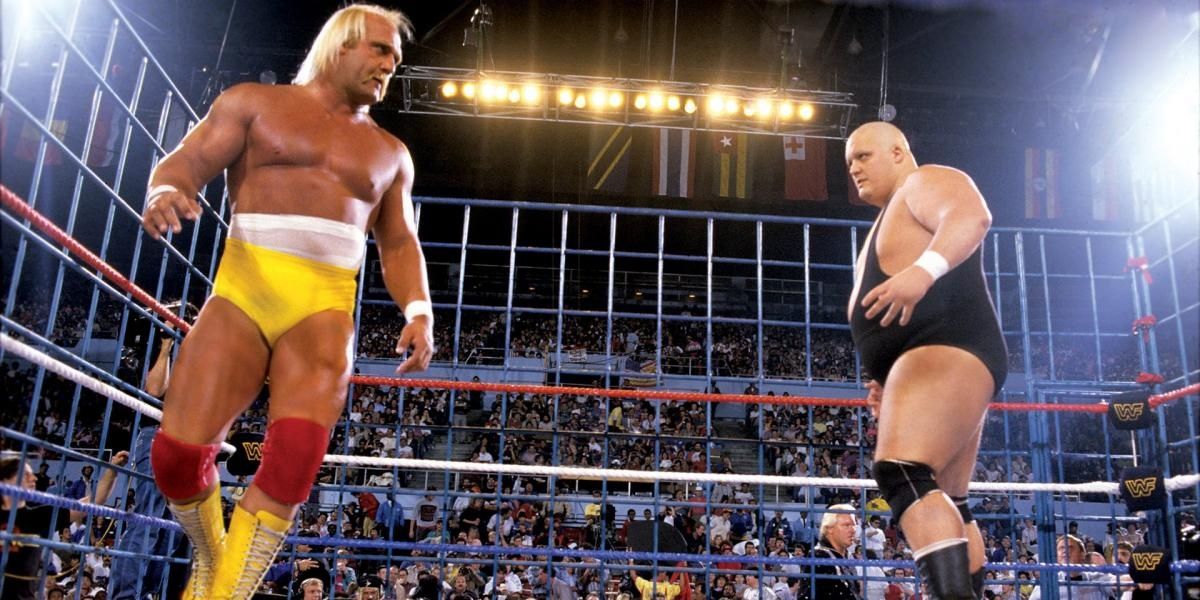 Hulk Hogan v King Kong Bundy WrestleMania 2 Cropped