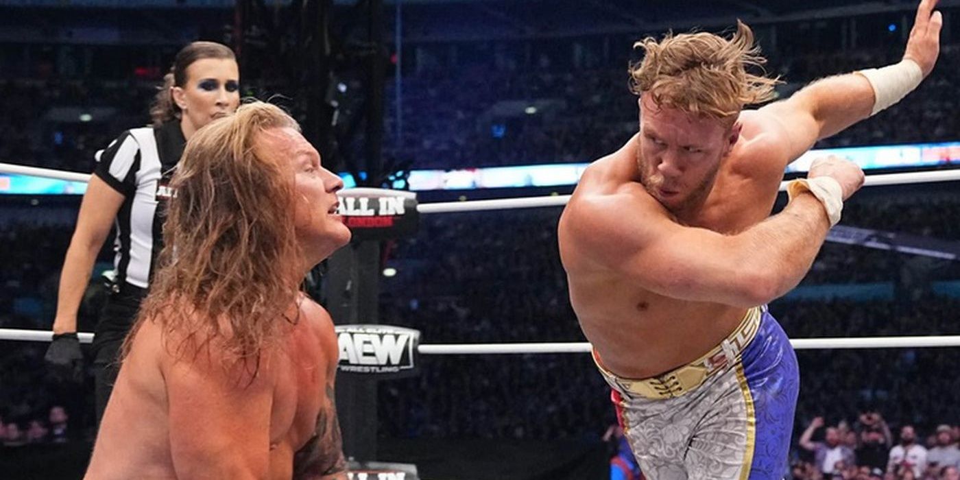 Jericho vs Ospreay Cropped